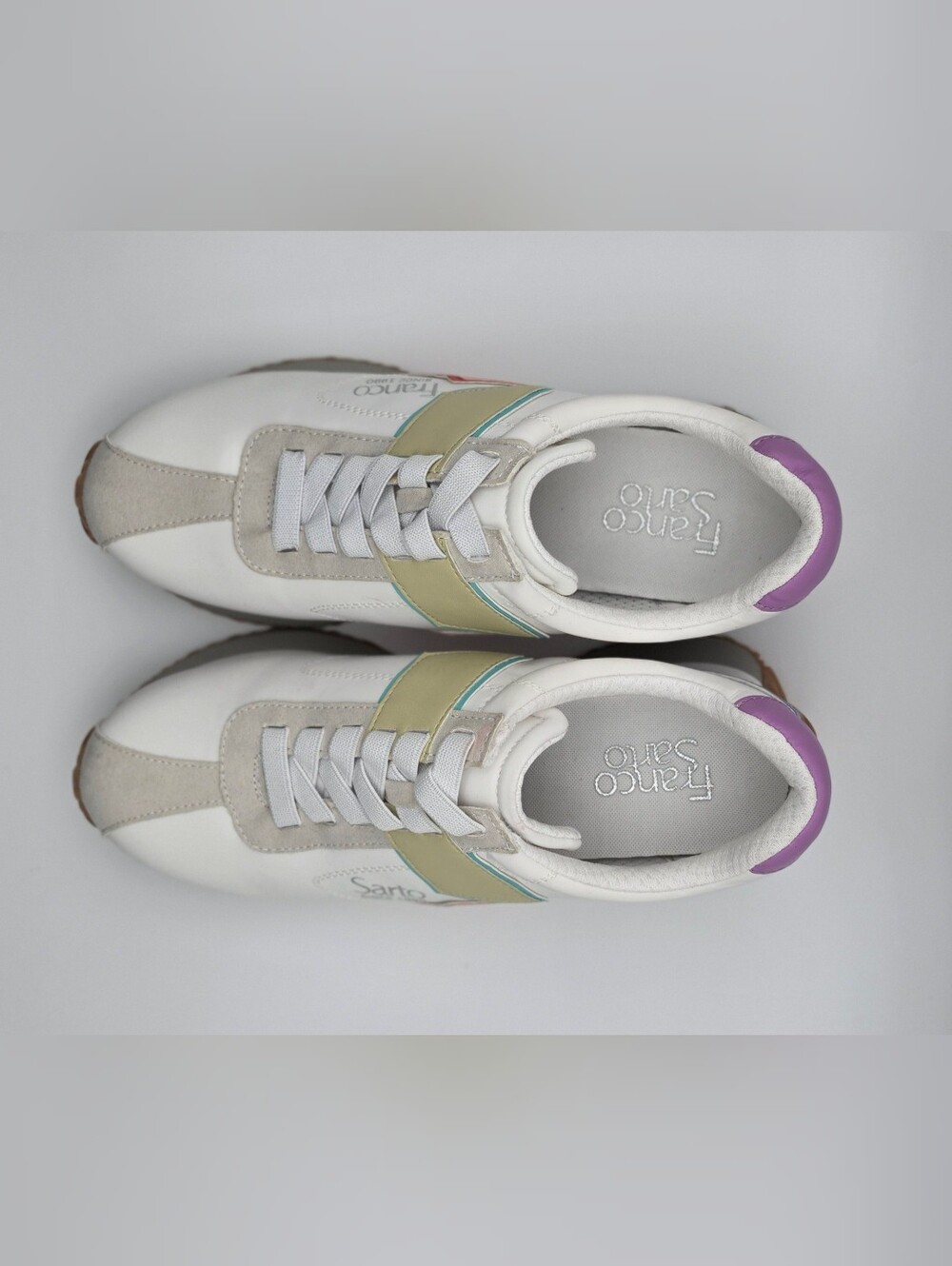 Franco Sarto Erica Lace Up Platform Sneakers Multi Color